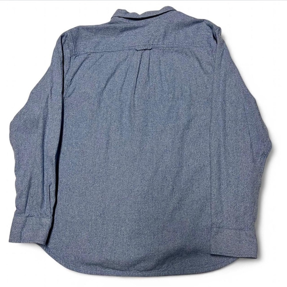 Tommy Bahama Men’s XL Blue Button Down Long Sleeve Front Pocket 100% Cotton - Picture 4 of 10
